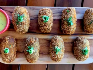 021 Croquete de carne de panela zafferano bar e cozinha restaurante mogi mirim