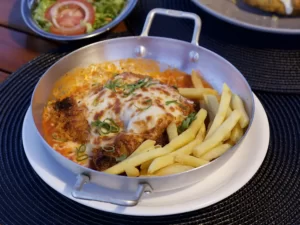 218 Mignon à parmegiana zafferano bar e cozinha restaurante mogi mirim