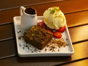 440 brownie com calda zafferano bar e cozinha restaurante mogi mirim